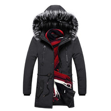 Load image into Gallery viewer, New Winter Jacket Men -15 Degree Thicken Warm Men Parkas Hooded Fleece Man's Jackets Outwear Cotton Coat Parka Jaqueta Masculina