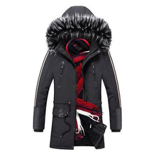 Load image into Gallery viewer, New Winter Jacket Men -15 Degree Thicken Warm Men Parkas Hooded Fleece Man's Jackets Outwear Cotton Coat Parka Jaqueta Masculina