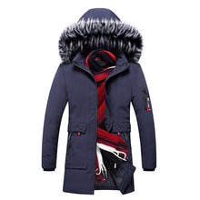 Load image into Gallery viewer, New Winter Jacket Men -15 Degree Thicken Warm Men Parkas Hooded Fleece Man's Jackets Outwear Cotton Coat Parka Jaqueta Masculina